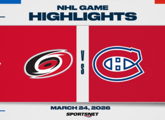 NHL Highlights: Canadiens 5, Hurricanes 2