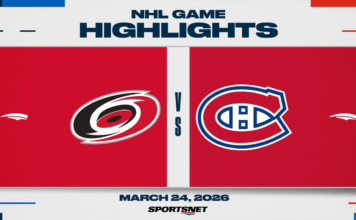 NHL Highlights: Canadiens 5, Hurricanes 2