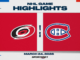 NHL Highlights: Canadiens 5, Hurricanes 2
