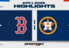 MLB Highlights: Astros 6, Red Sox 4