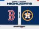 MLB Highlights: Astros 6, Red Sox 4