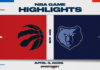 NBA Highlights: Raptors 128, Grizzlies 96