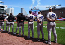 MLB celebrates Jackie Robinson Day as every player wears No. 42