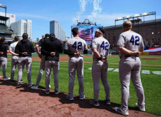 MLB celebrates Jackie Robinson Day as every player wears No. 42