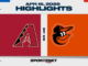 MLB Highlights: Diamondbacks 8, Orioles 5 (F/10)