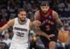 Raptors coast past Grizzlies to snap two-game skid