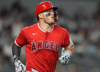 Trout two-run blast marks fourth homer of the series against Yankees