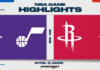 NBA Highlights: Rockets 140, Jazz 106