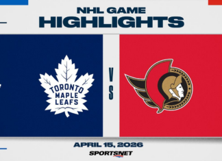 NHL Highlights: Senators 3, Maple Leafs 1
