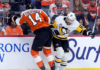 Flyers advance to second round with OT win over Penguins