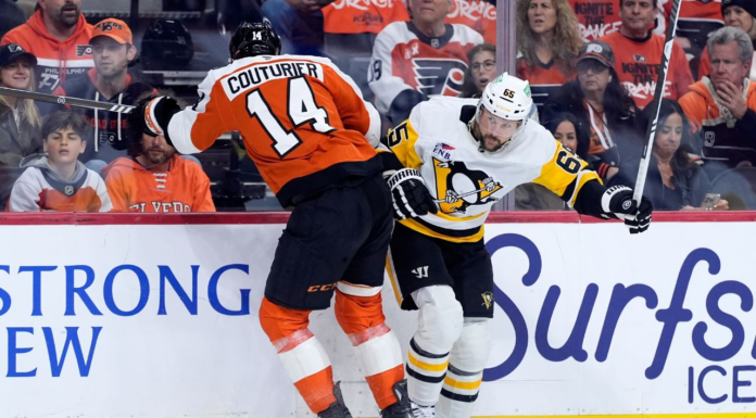 Flyers advance to second round with OT win over Penguins