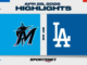 MLB Highlights: Marlins 3, Dodgers 2