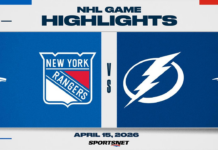 NHL Highlights: Rangers 4, Lightning 2