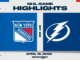 NHL Highlights: Rangers 4, Lightning 2