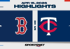 MLB Highlights: Red Sox 9, Twins 5