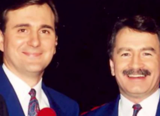 Chris Cuthbert and Ron MacLean share fond memories of John Garrett