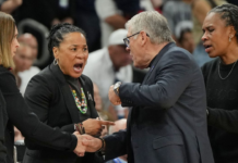 Tensions flare between UConn, South Carolina coaches at Final Four