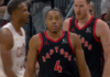 Scottie Barnes sets the tone with two early blocks in Game 5