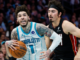 Hornets’ LaMelo Ball handed flagrant foul, $60K in fines for actions against Heat