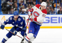 Canadiens’ Texier scores off Hutson’s lead-feed vs. Lightning