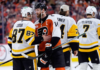 Flyers and Penguins exchange handshakes after six-game series