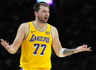Lakers’ Luka Doncic out for remainder of regular season with hamstring injury