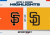 MLB Highlights: Padres 7, Giants 1