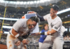 Caballero’s walk-off double leads Yankees over Angels