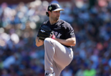 Yankees’ Gerrit Cole allows three runs in third minor league rehab start
