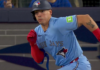 Blue Jays’ Valenzuela knocks solo shot for second career homer