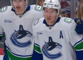 Canucks’ Boeser wires home second goal of game to chase Blackwood
