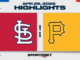 MLB Highlights: Cardinals 5, Pirates 4