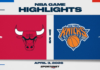 NBA Highlights: Knicks 136, Bulls 96