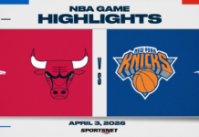 NBA Highlights: Knicks 136, Bulls 96