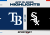 MLB Highlights: Rays 8, White Sox 3