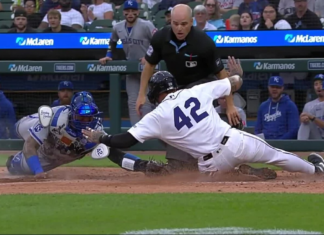 Tigers’ Baez beats Caglianone’s throw to plate with incredible slide
