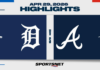 MLB Highlights: Braves 4, Tigers 3