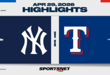 MLB Highlights: Rangers 3, Yankees 0