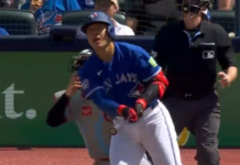 Okamoto crushes opposite field solo shot to give Blue Jays lead vs. Marlins