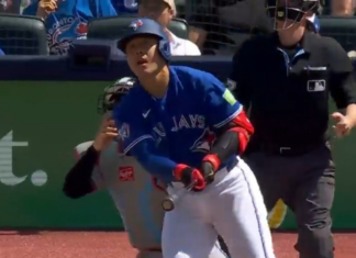 Okamoto crushes opposite field solo shot to give Blue Jays lead vs. Marlins