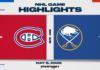 NHL Game 2 Highlights: Canadiens 5, Sabres 1