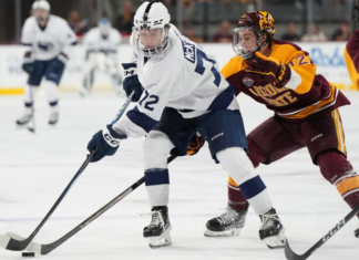 Did going the college route hurt McKenna’s NHL Draft stock at all?