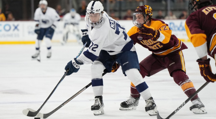 Did going the college route hurt McKenna’s NHL Draft stock at all?