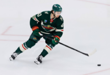 ‘He goes 110 per cent’: Wild’s Hughes taking game to another level in playoffs