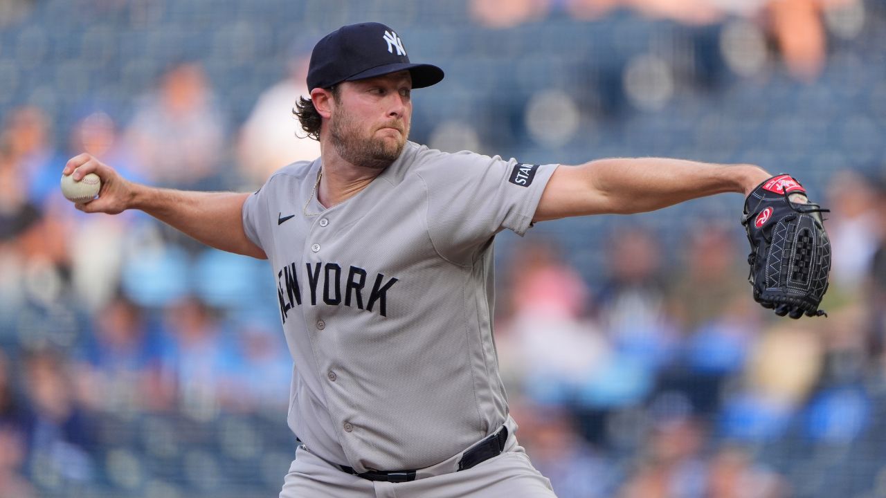 Gerrit Cole fans 10, Yankees blank Royals