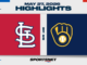 MLB Highlights: Brewers 2, Cardinals 1
