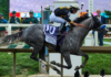Napoleon Solo holds off Iron Honor to win the Preakness at Laurel Park