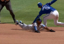 Heineman nails speedster Ruiz trying to steal after Varsho’s near great grab