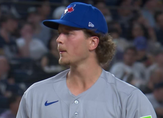 Blue Jays’ Macko freezes Chisholm Jr. to record first career MLB strikeout