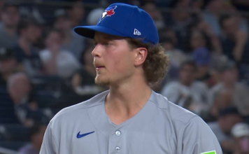 Blue Jays’ Macko freezes Chisholm Jr. to record first career MLB strikeout